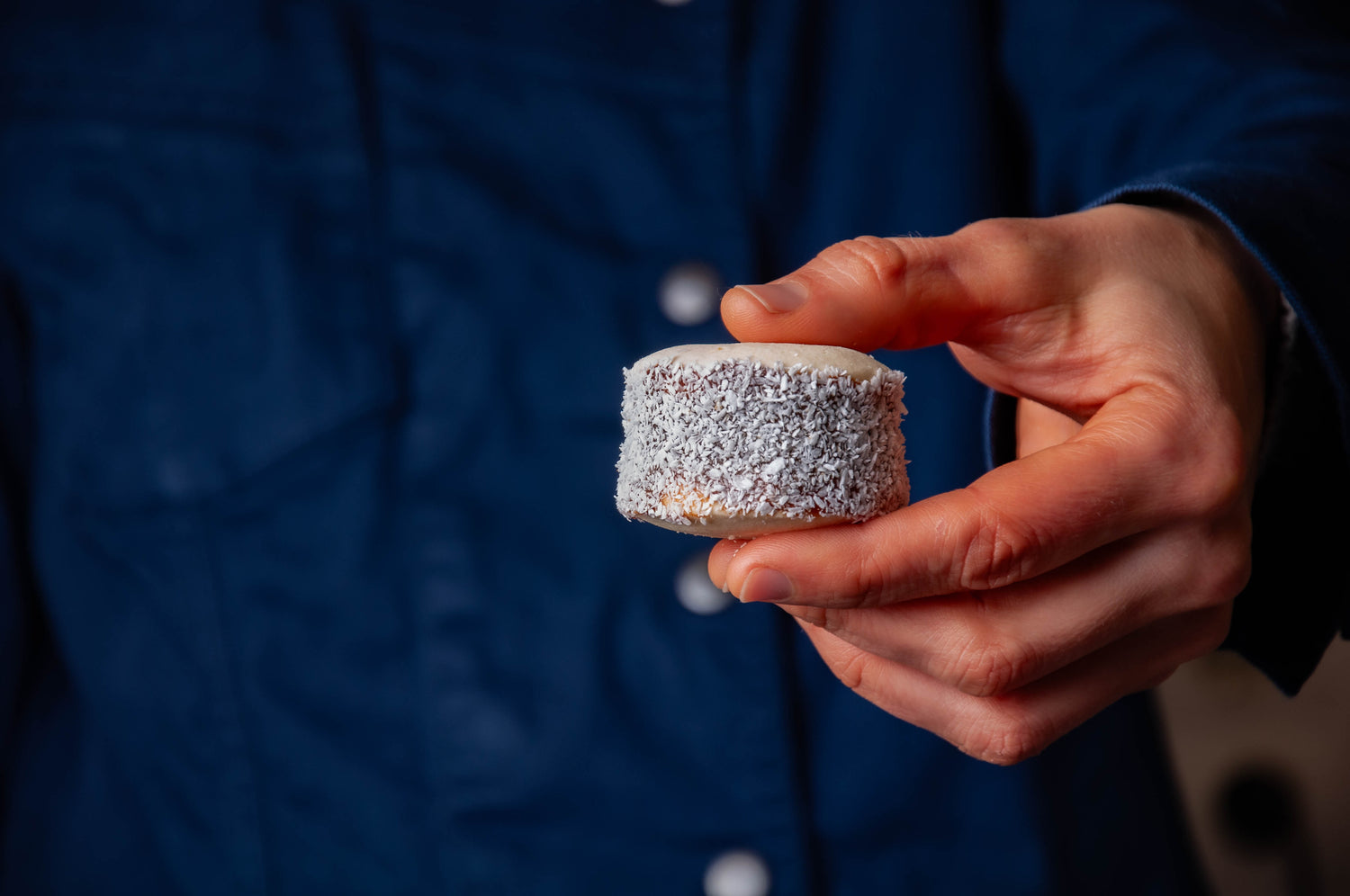 Alfajor argentino con dulce de leche