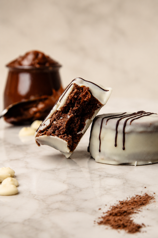 ALFAJORES DE CHOCOLATE BLANCO